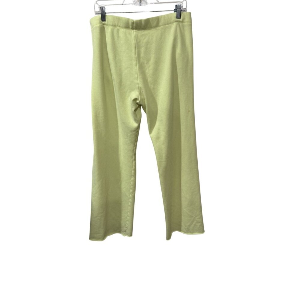 Victorias Secret Yellow Angel Sequin Heart Sweatpants & Hoodie Top L/ bottom M - Picture 6 of 9